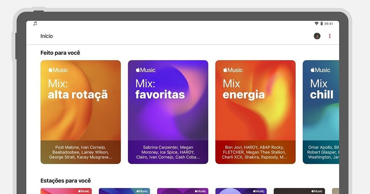 Nova versão beta do Apple Music para Android traz funcionalidades inspiradas no iOS 26