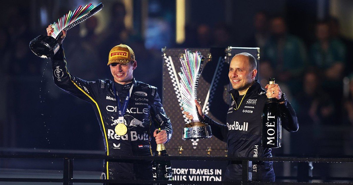 Verstappen triunfa em Las Vegas: vitória sobre Norris e Russell em mais um GP