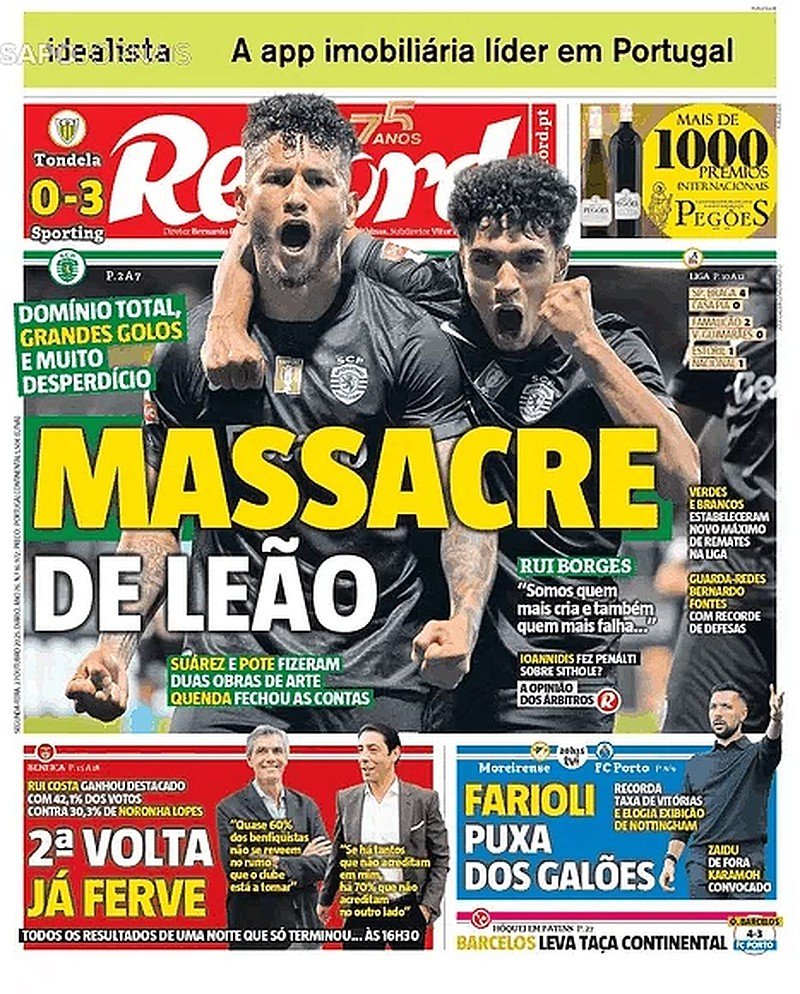 Massacre por Todo Lado Até à Finalíssima