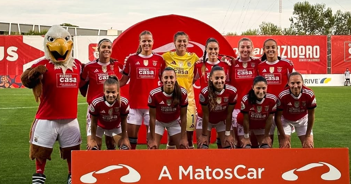 Benfica vence Marítimo por 5-0 na Liga Feminina