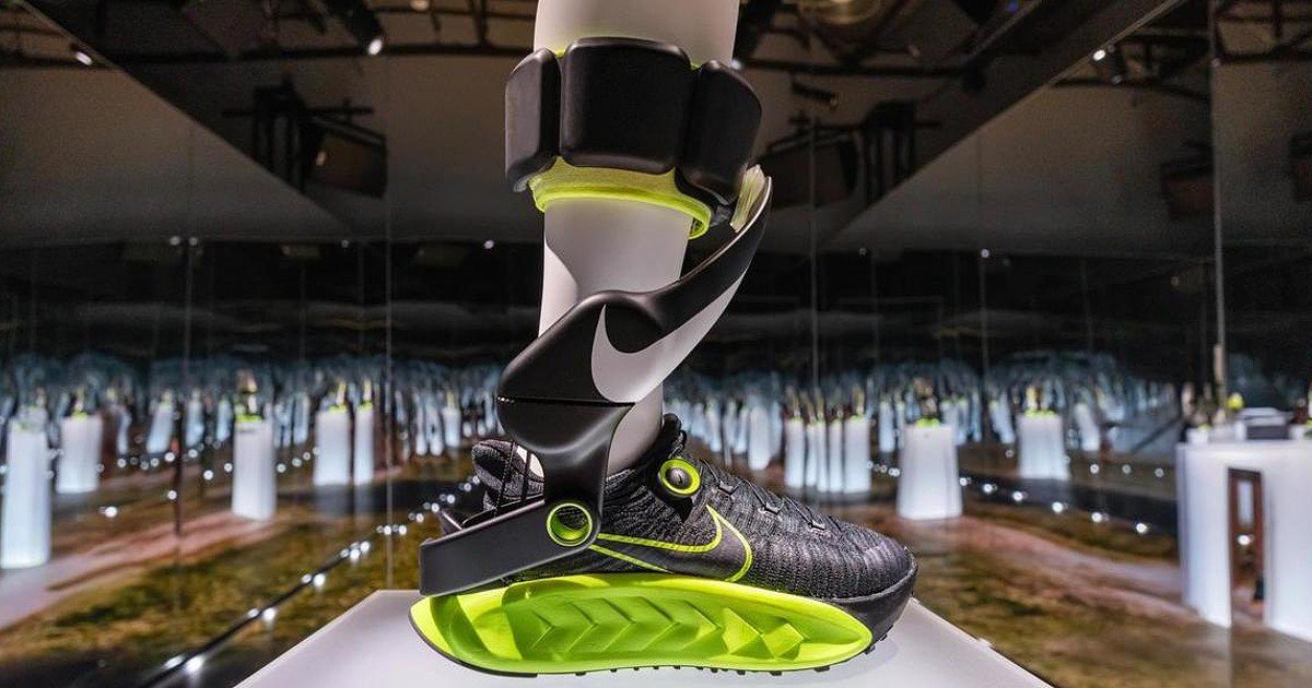 Nike lança projeto de tênis com ampliação robótica para um “boost” extra nas corridas