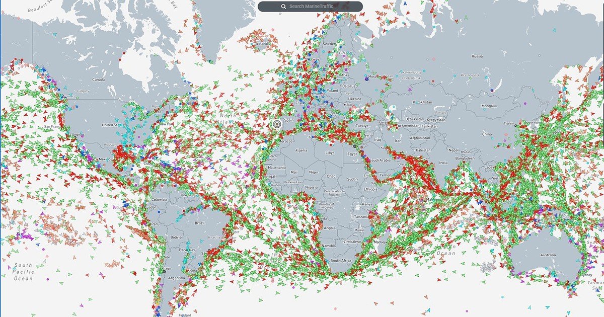 Há Mais Marés que Marinheiros? Acompanhe em Tempo Real a Rota dos Navios com MarineTraffic