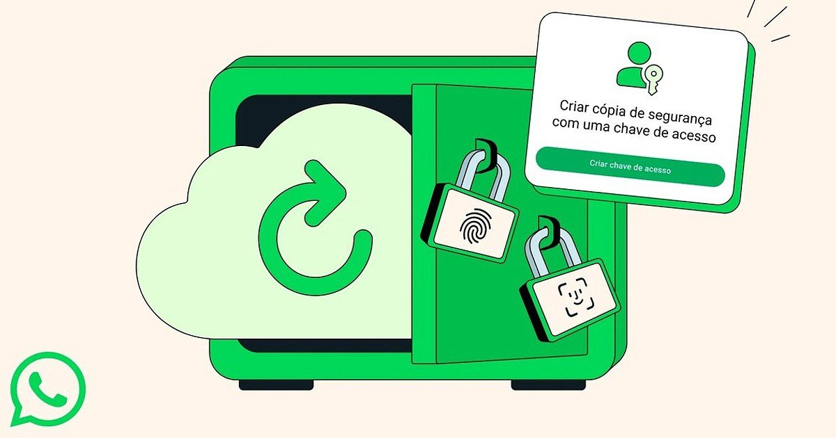 Cópias de Segurança Agora Suportam Passkeys para Facilitar a Criptografia de Backups