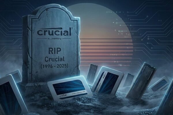 Micron encerra a marca Crucial e sai do mercado de memórias RAM e SSDs para consumidores