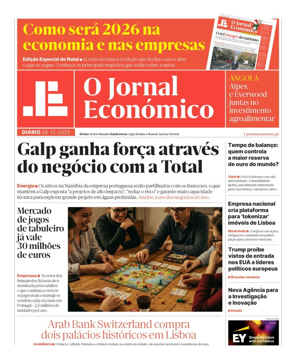 Galp ganha força com negócio da Total