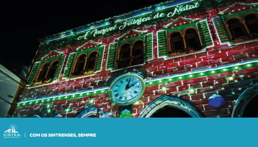 "Palácio Nacional de Sintra e Queluz: Espectáculos de Vídeo Mapping Iluminados"