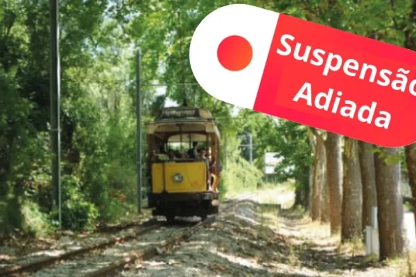 Suspensão da Circulação do Eléctrico de Sintra