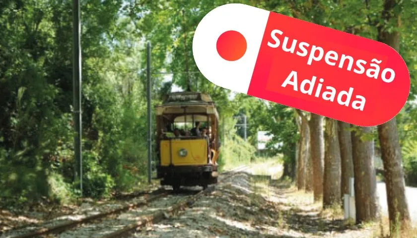 Suspensão da Circulação do Eléctrico de Sintra