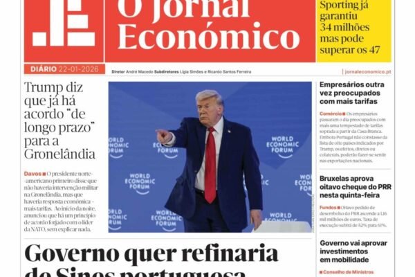 Governo quer refinaria de Sines em Portugal