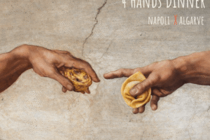 Jantar em Quatro Mãos: Encontro entre Nápoles e o Algarve