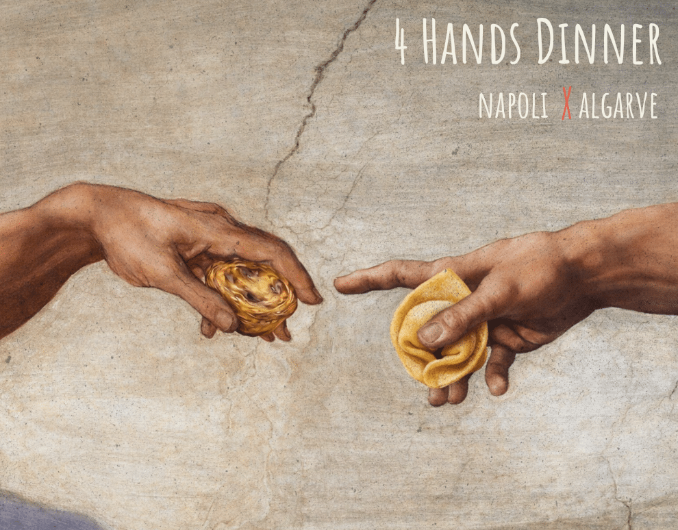 Jantar em Quatro Mãos: Encontro entre Nápoles e o Algarve