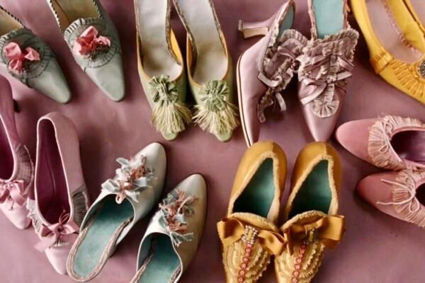 Still from the film Marie Antoinette showing customised Manolo Blahniks