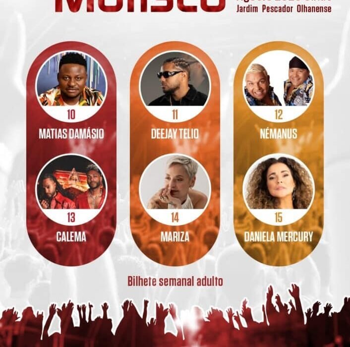 Festival Marisco Olh&atilde;o Cartaz