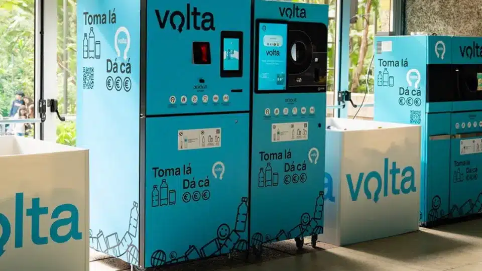 Sistema de reciclagem VOLTA aclamado como grande sucesso