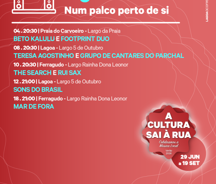 Concertos gratuitos nas paróquias de Lagoa neste verão